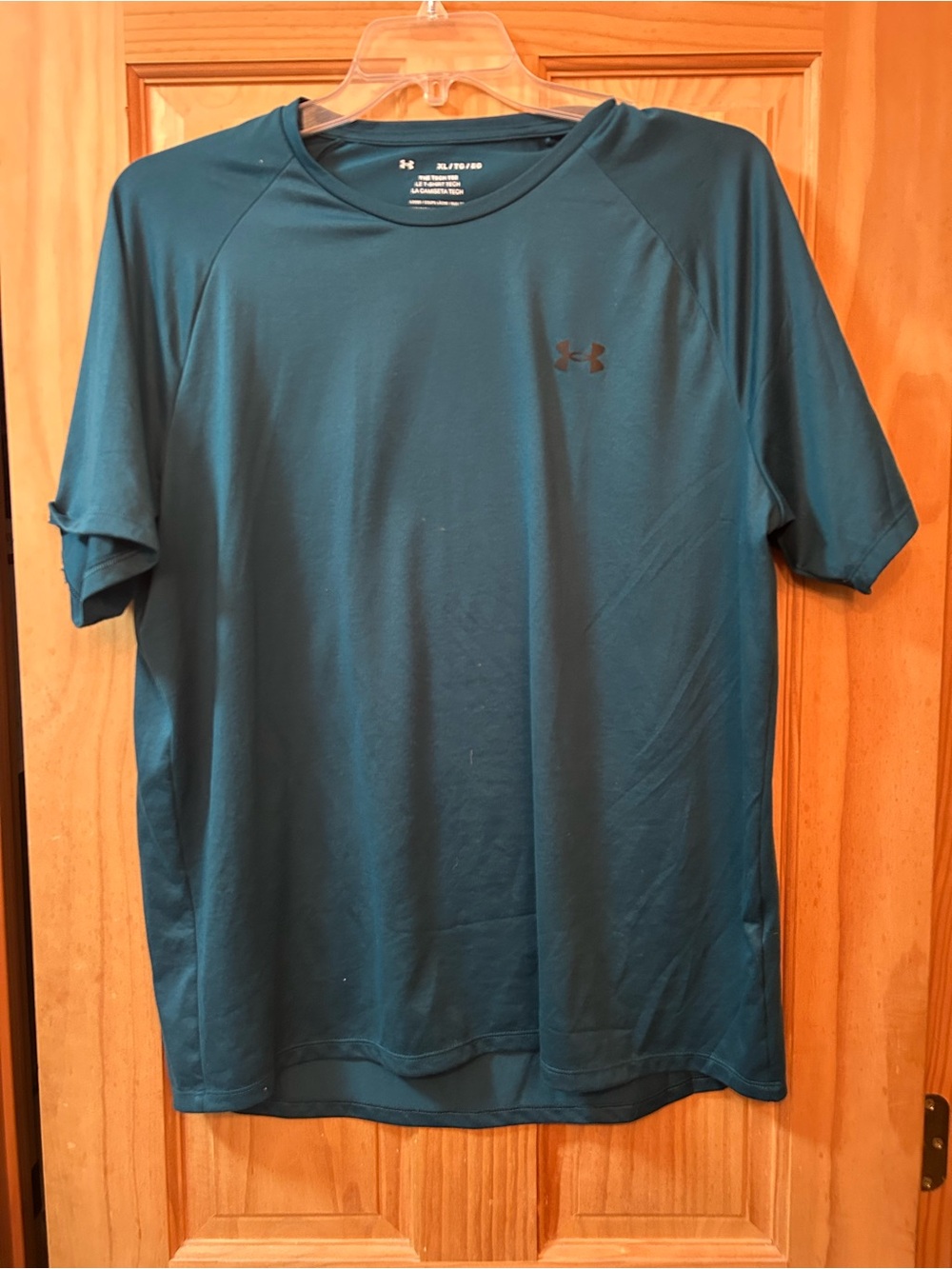 Under Armour Men's Deep Teal Crewneck The Tech Tee